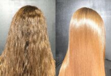 Бразильское выпрямление волос