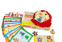 Деревянная игра-памятка в лото для детей от 3 лет