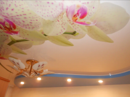 Красота натяжного потолка