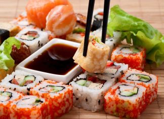 Различные типы суши