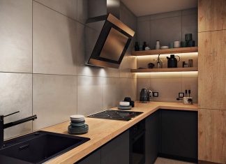 Особенности оформления кухни без верхних шкафов