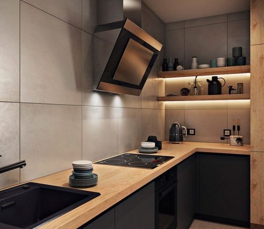 Особенности оформления кухни без верхних шкафов