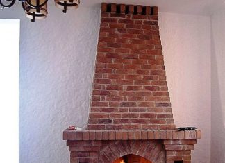 Кирпичные камины: выбор материалов для них