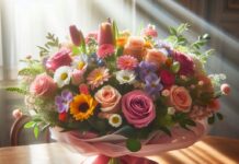 Букет цветов: символ красоты и радости