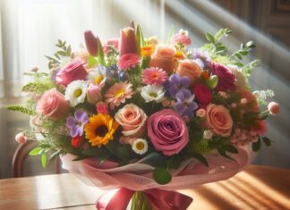 Букет цветов: символ красоты и радости
