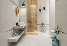 Как выбрать серый керамогранит для ванной